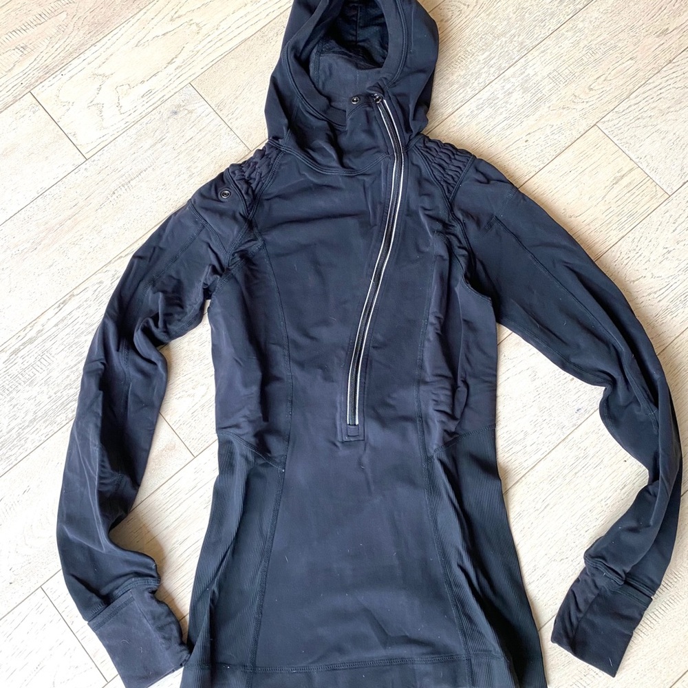 Black half zip